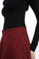 Maddie Skirt - Maroon