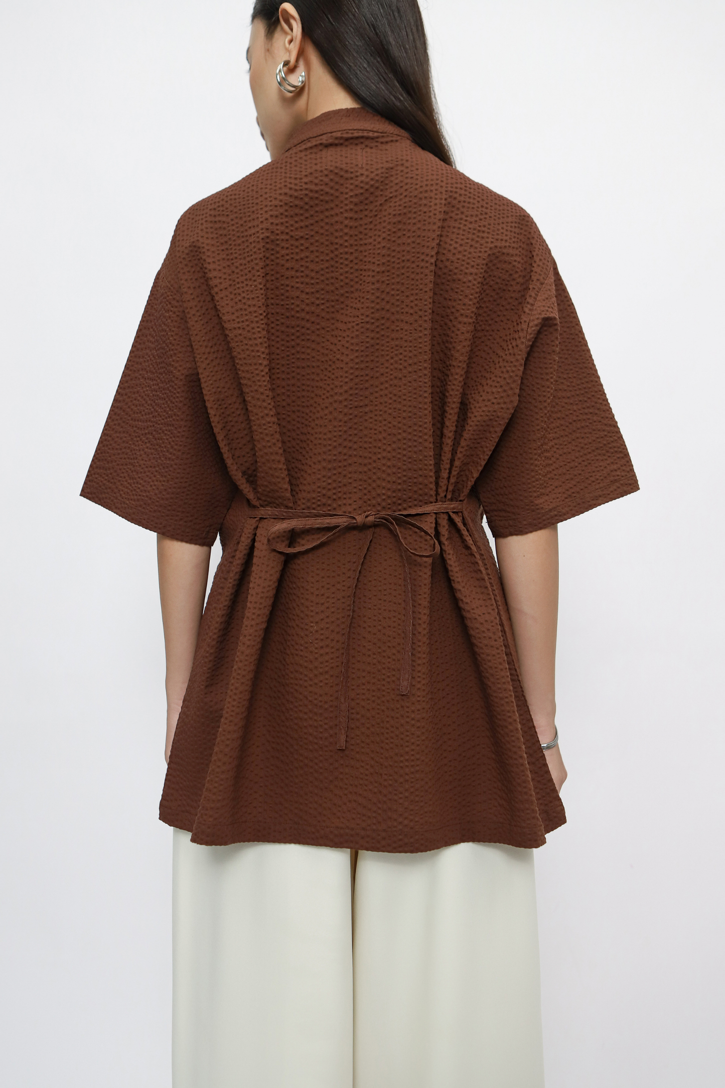 Moina Top - Brown
