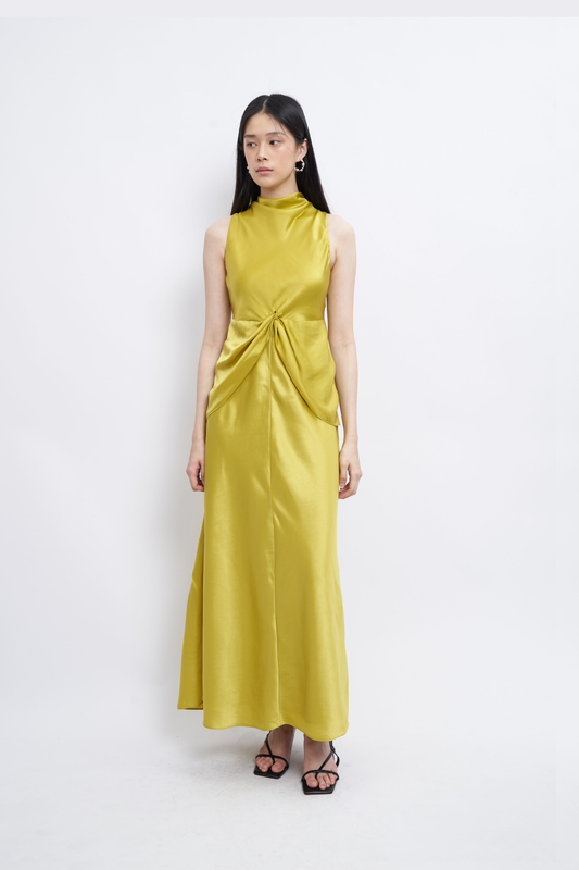 Solis Dress - Lime