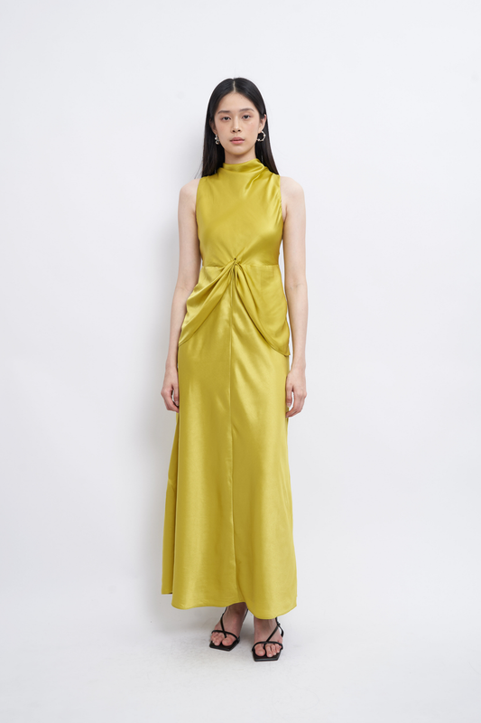 Solis Dress - Lime