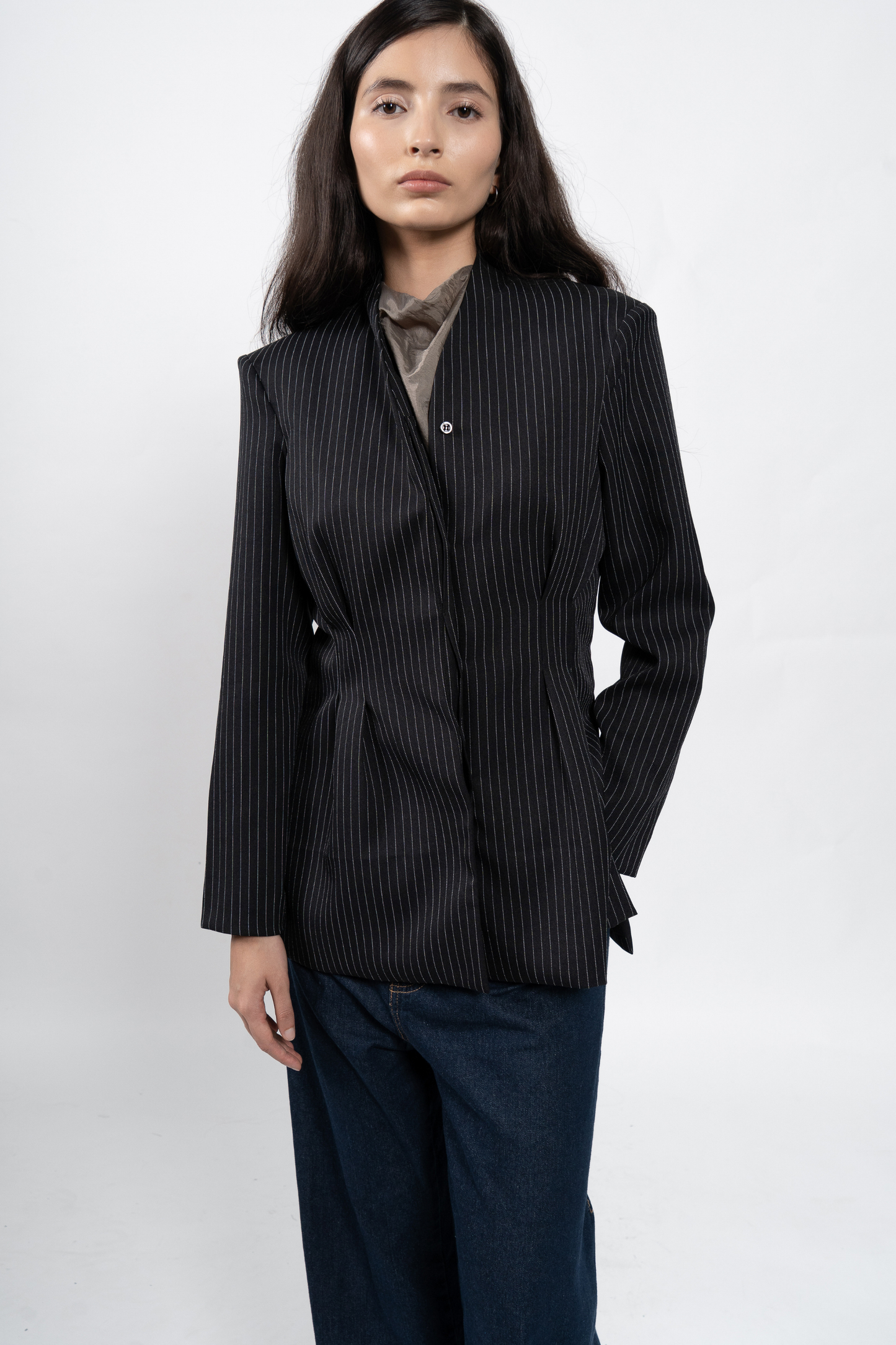 Trudy Top - Black Stripes