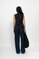 Vanka Vest - Black Stripes
