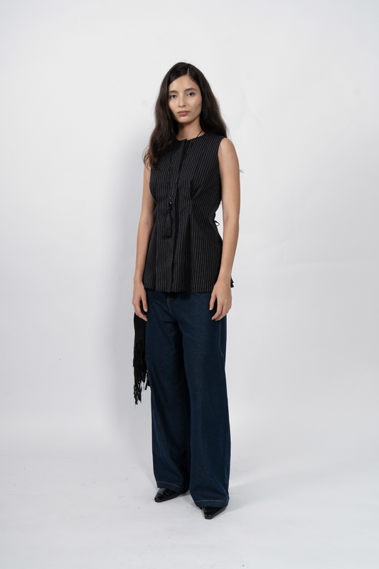 Dean Top - Black Stripes