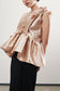 Adena Top - Embellished Champagne