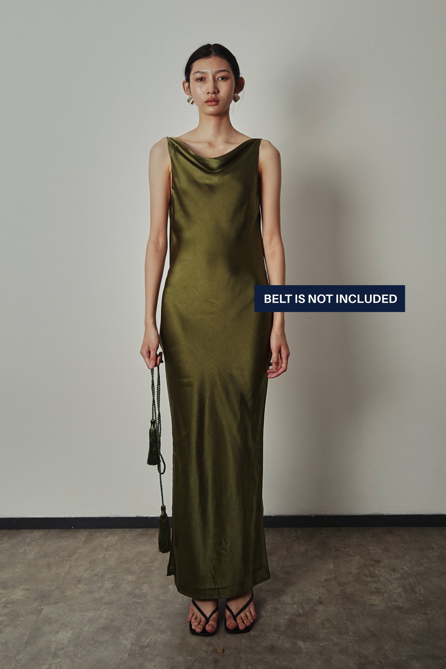 DEFECT SALE Esme Dress - Moss Green