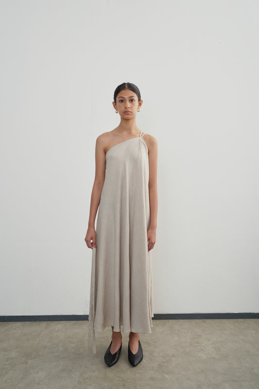 Afner Dress - Beige