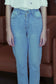 Ankle Length Jeans - Light Blue