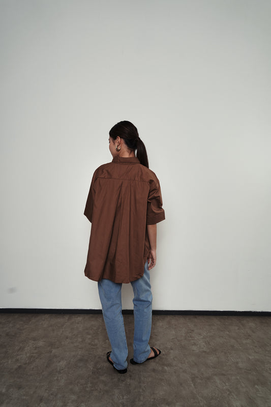 Blouse 102 - Brown