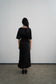Midi Length Lily Dress - Black