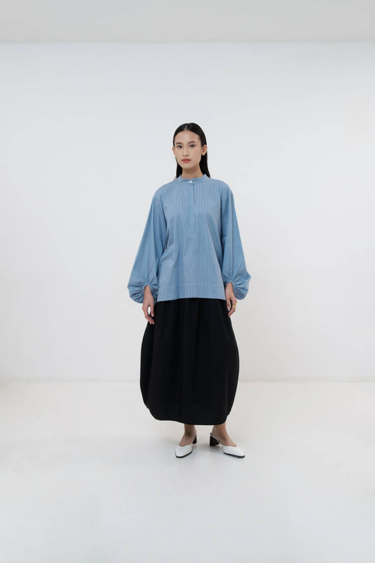 Dianne Top - Blue Stripes