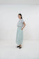 Merde Skirt - Mint Stripes