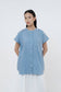 Kein Top - Blue Stripes