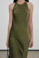 Gian Dress - Moss Green