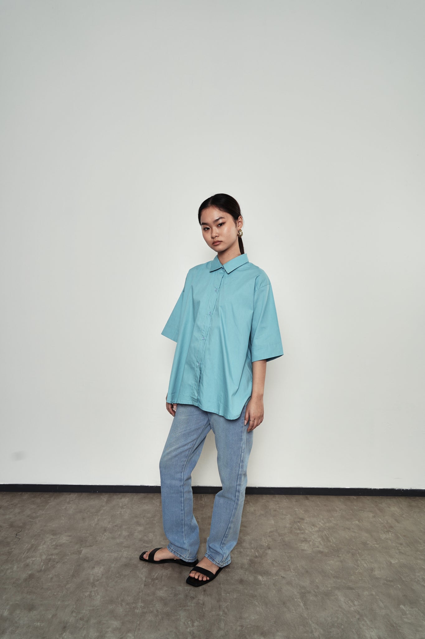 Blouse 102 - Baby Blue