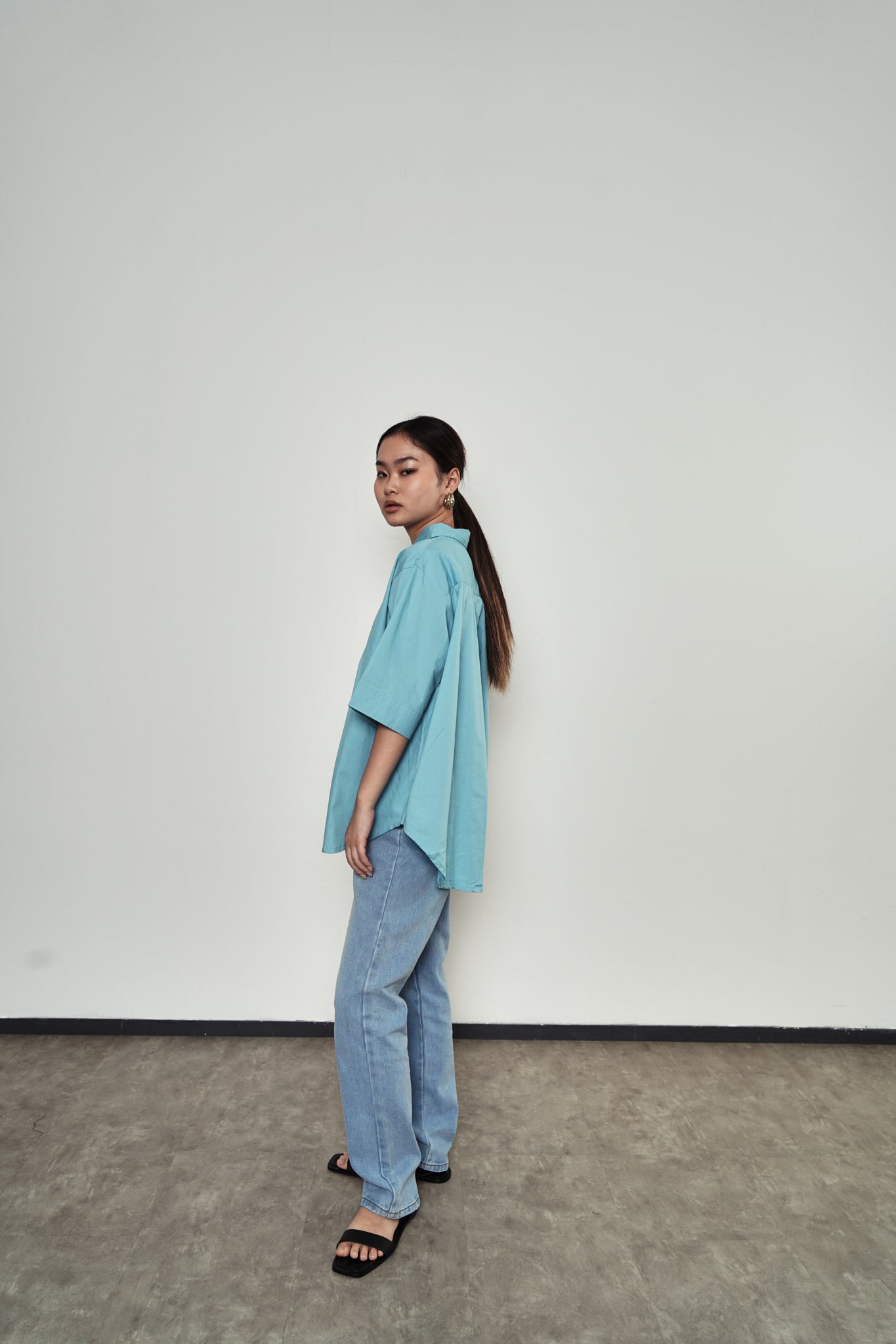 Blouse 102 - Baby Blue