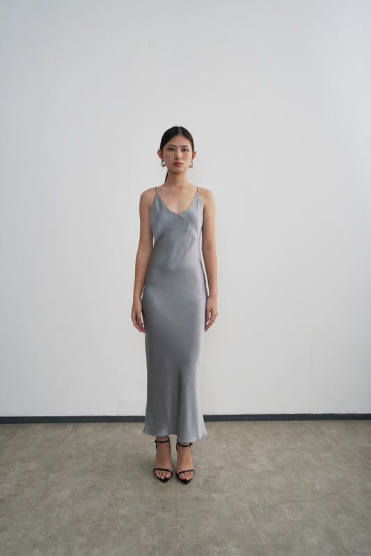 Slip Dress - Ash Grey