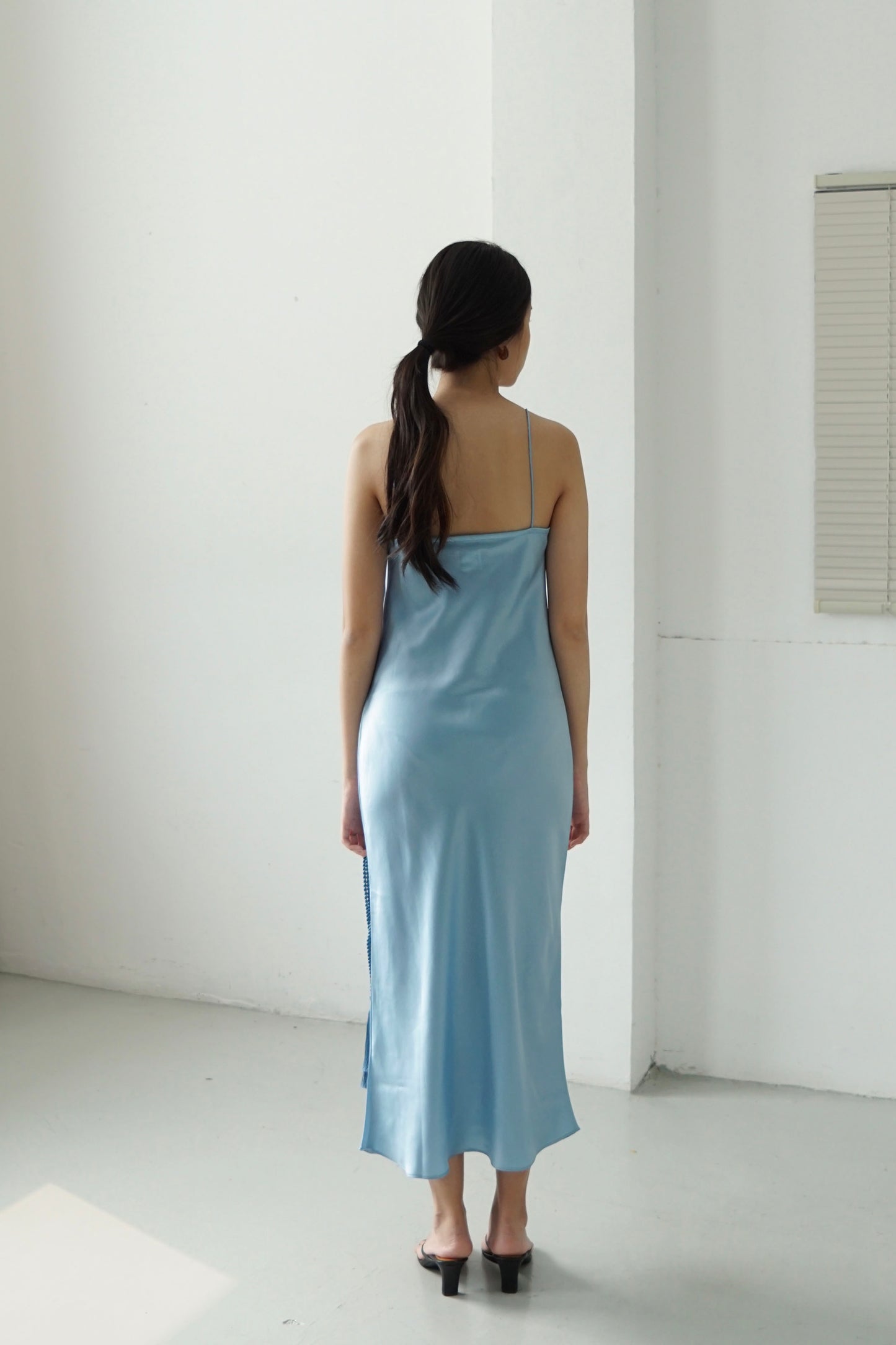 Scarlette Dress - Frosty Blue
