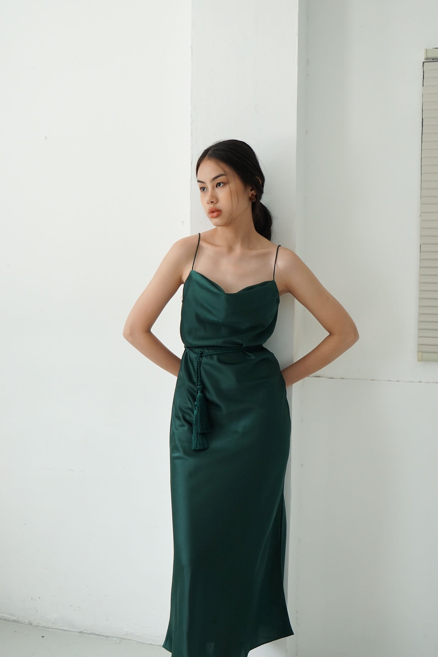 Scarlette Dress - Emerald Green