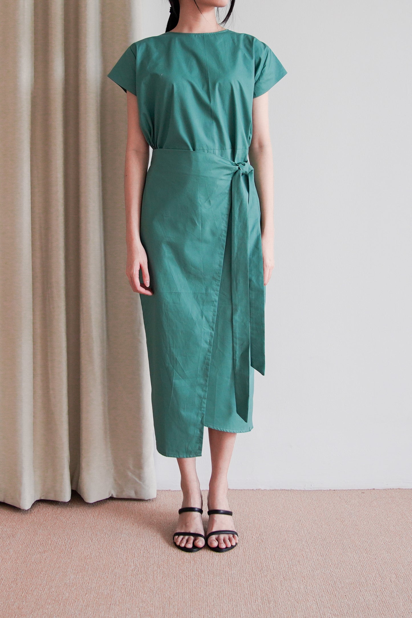 Akina Dress - Green Pine