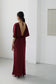 Lily Dress -  Maroon