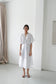 Giko Textured Dress - White