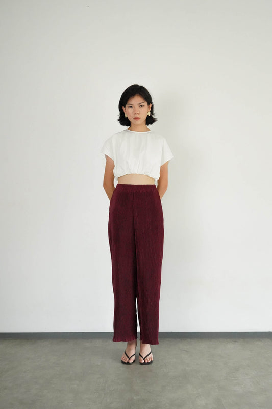 Asha Pants - Maroon