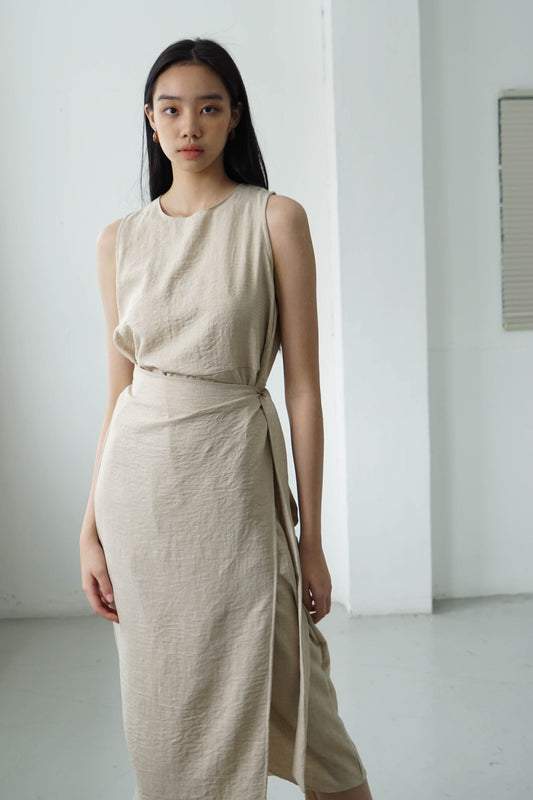 Babba Dress - Beige