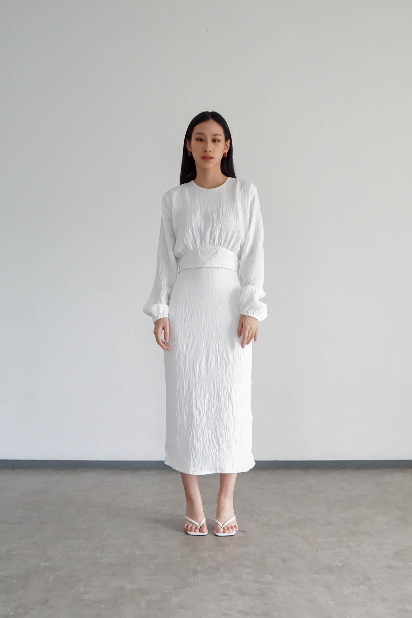 Lyo Dress - Broken White