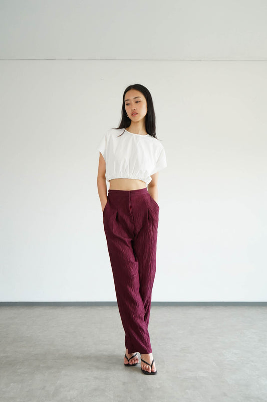 Lind Pants - Maroon