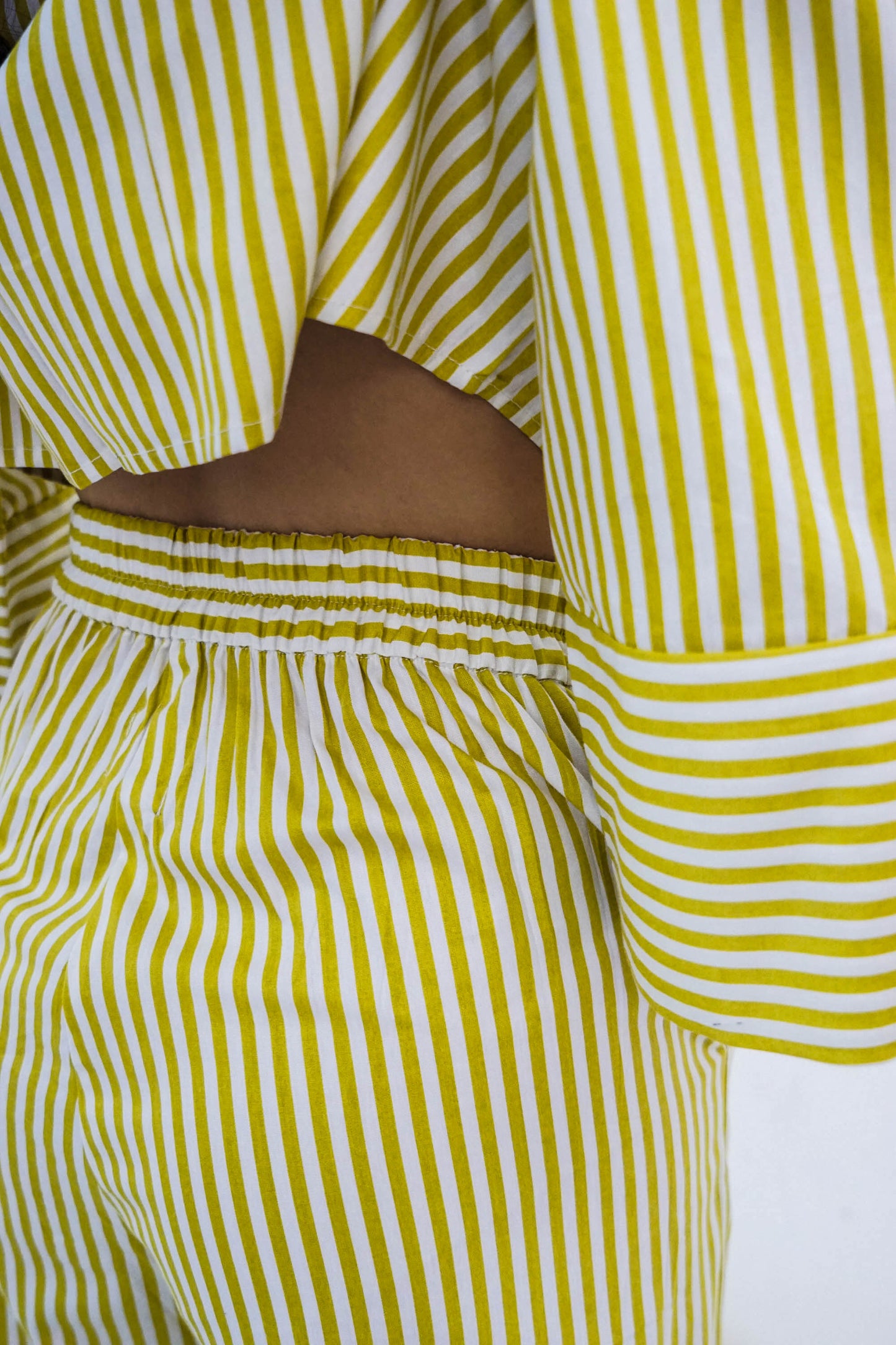 Millie Pants - Yellow Stripes