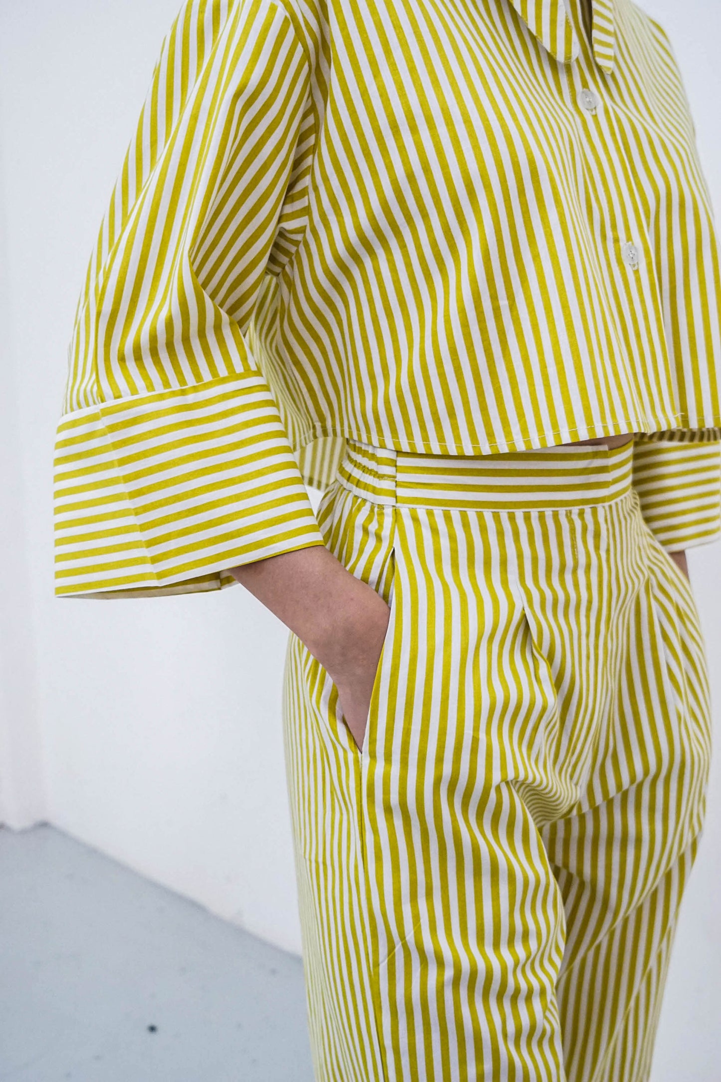 Millie Pants - Yellow Stripes