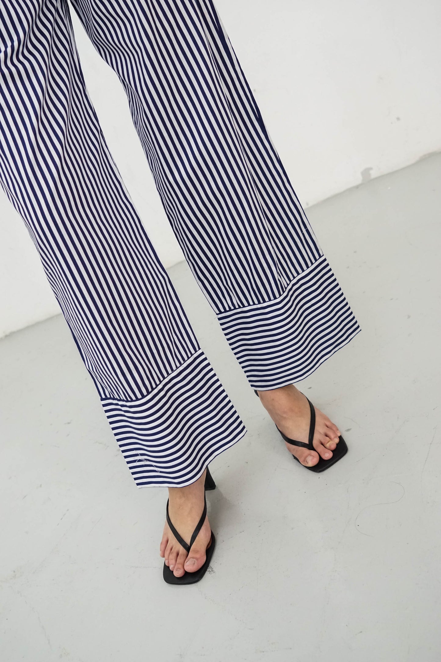 Millie Pants - Black Stripes