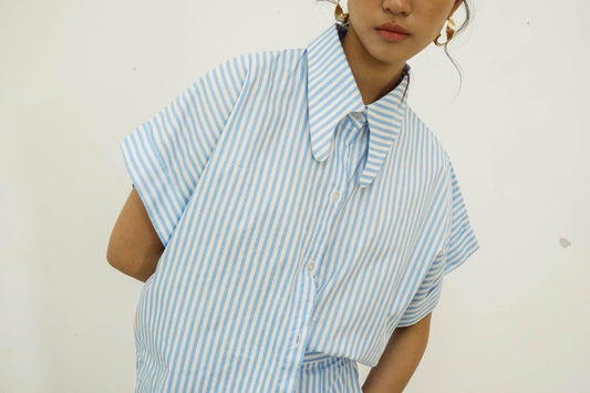 Flint Shirt - Blue Stripes