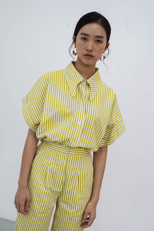 Flint Shirt - Yellow Stripes