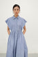 Playa Dress - Blue Stripes