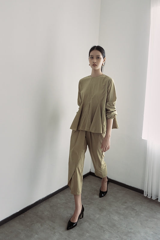 Zhira Top - Khaki