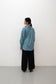 Oversized Linen Shirt - Sky Blue