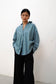 Oversized Linen Shirt - Sky Blue