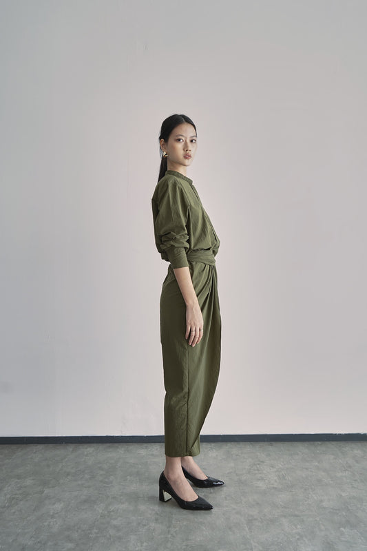 Kyara Pants - Moss Green